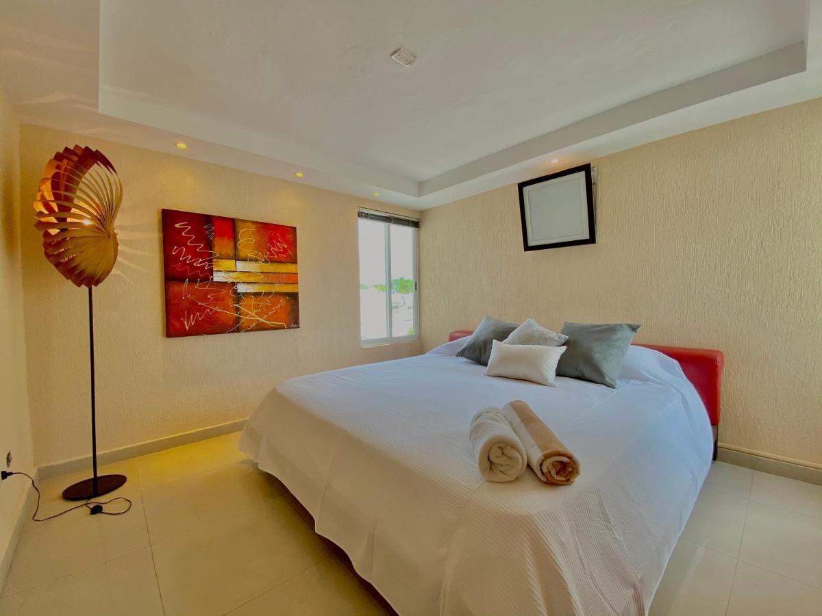 Apartamento Calido Y Moderno En La Entrada De La Zona Hotelera Канкун Экстерьер фото